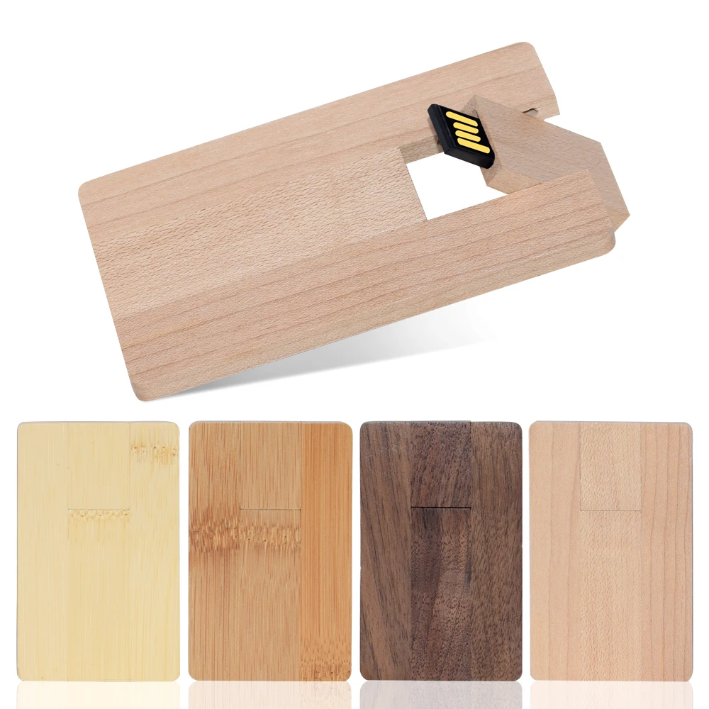 

USB 2,0 флеш-накопитель в форме деревянной карты, 128 ГБ, 1 ГБ, 2 ГБ, 4 ГБ, 8 ГБ, 16 ГБ, 32 ГБ, 64 ГБ