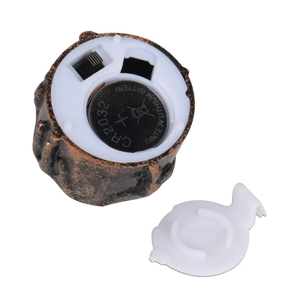 

12 pcs/set Creative Halloween Flameless Electric Candle Lamps Retro LED Tealight Halloween Room Decoration for Home Horror House