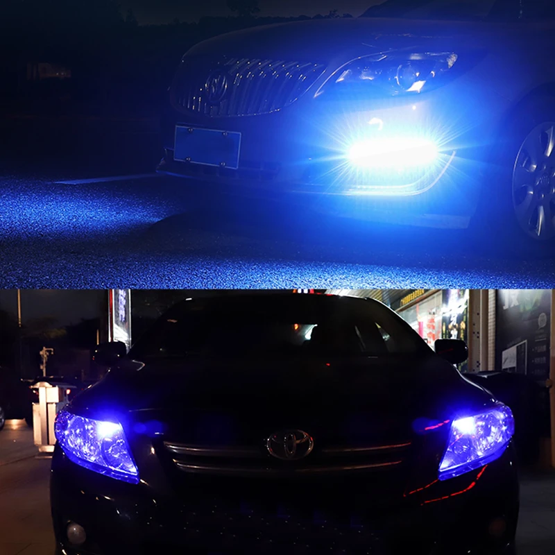 Gtinthebox Высокая мощность без ошибок Hp24w G4 10-SMD светодиодный DRL лампы для peugeot 3008 5008 Citroen C5 аксессуары дневные ходовые огни