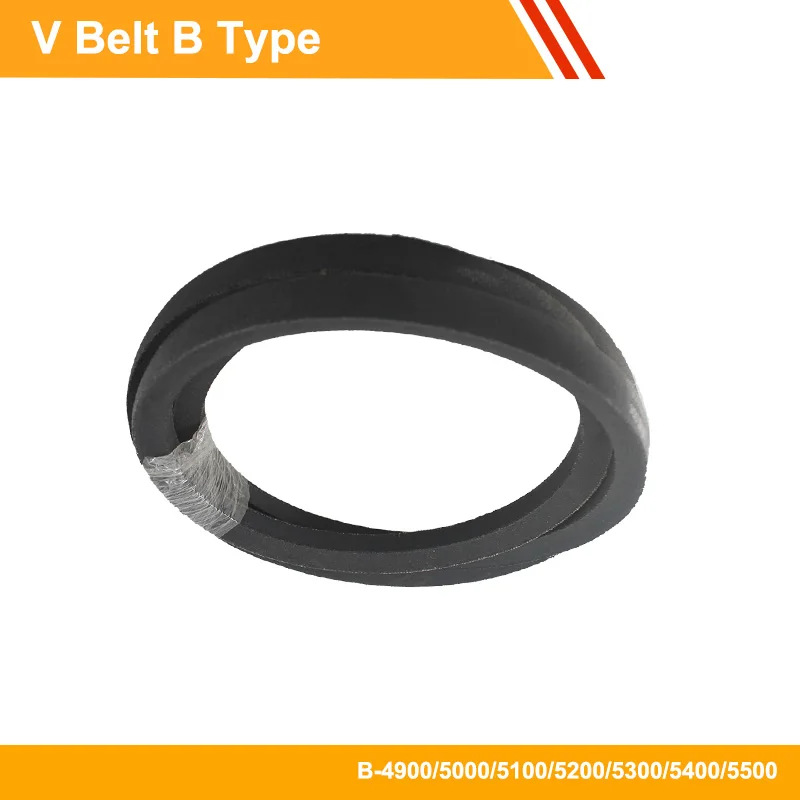

V Belt Type B Conveyor Belt B-4900/5000/5100/5200/5300/5400/5500 Drive V Belt for Washing machines