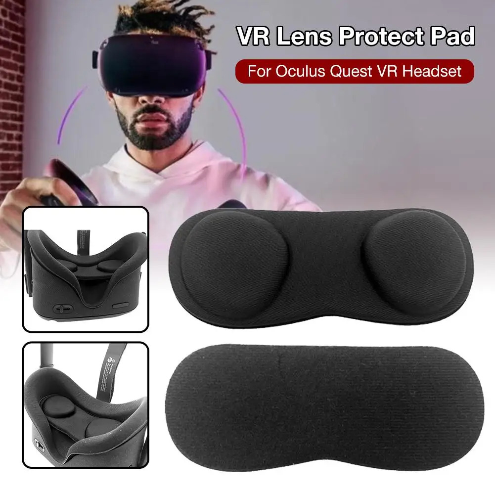 1 шт. Защитная крышка для объектива VR Пылезащитная накладка Черная мягкая