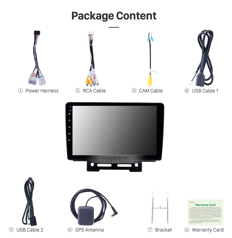 Harfey gps Навигация стерео для 2012 2013 Geely Emgrand EC7 Android 8,1 3g WiFi AM FM радио USB AUX поддержка 1080P DVR