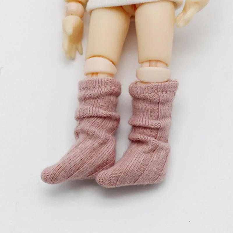 1 пара аксессуары для кукол OB11 Blyth 1/8 1/12 носки | Игрушки и хобби