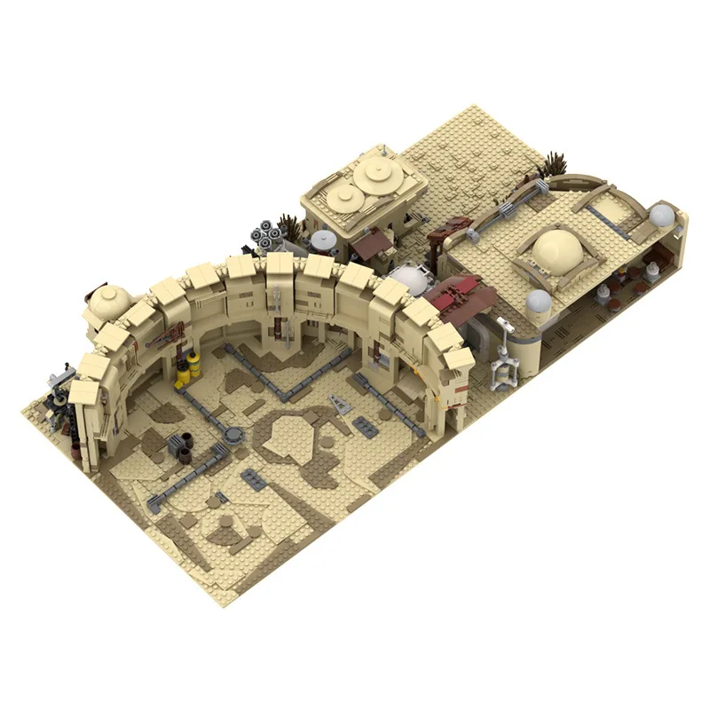 

Star Series Wars A New Hope Mos Eisley Spaceport Tatooine's Desert Village Cantina Building Blocks Kids Toys Gift
