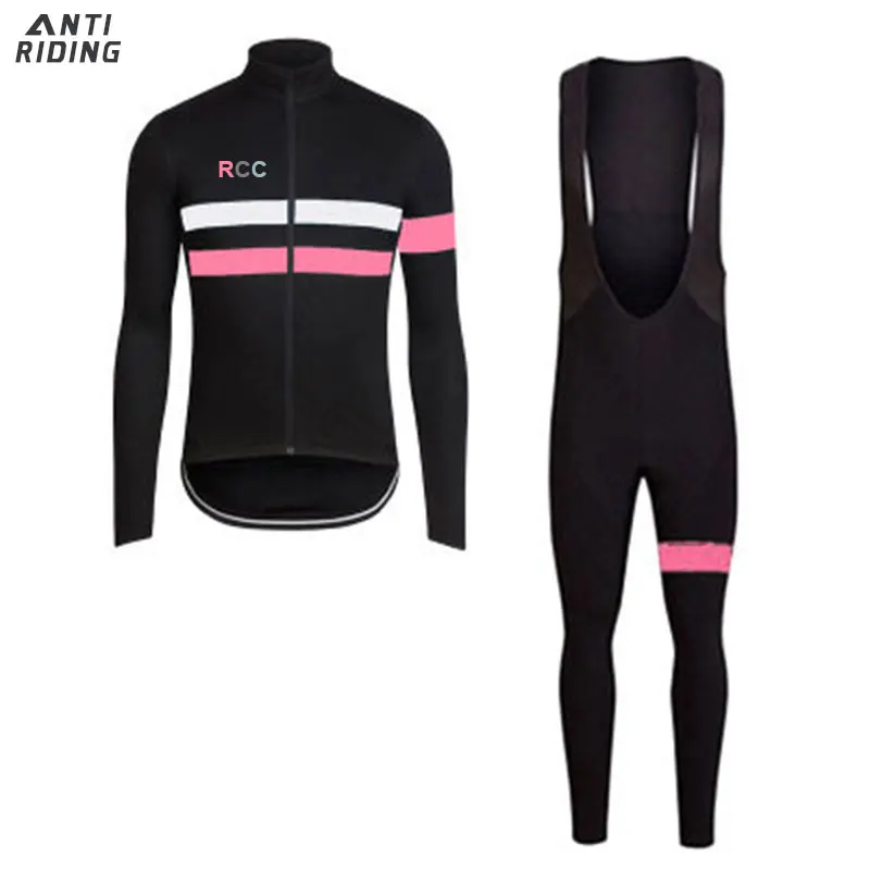 

Rcc Winter Fleece Pro Cycling Jersey Set Mountian Bicycle Clothes Wear Ropa Ciclismo Racing Bike Clothing Cycling Set