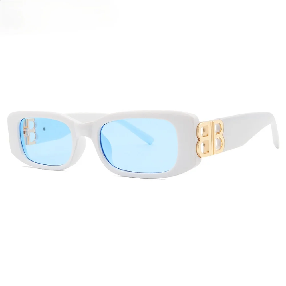 

Retro Sunglasses Women Small Square Frame Sun Glasses Ladies Ocean Lens Sunglasses Oculos UV400