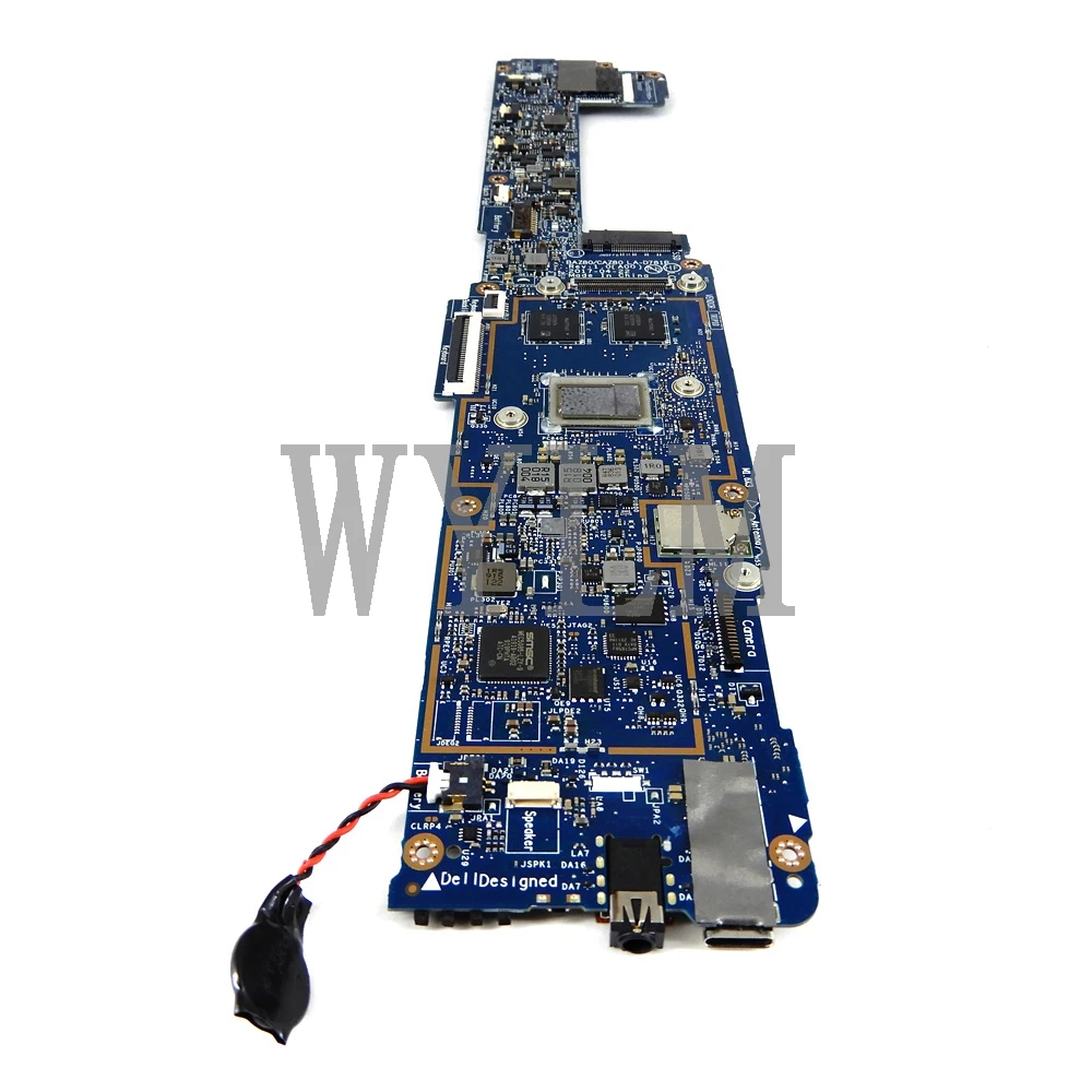 for dell xps 13 9365 laptop motherboard cn 00krrj 0krrj 0dc6h2 dc6h2 la d781p with i5 7y54 cpu 8gb ram mainboard 100 working free global shipping