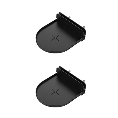 2 x pack black Настенный держатель кронштейн для камеры безопасности Поддержка Wyze кольцевой кулачок Amazon Cloud YI гнездо с более умной домашней камерой - Цвет: 2 x pack black
