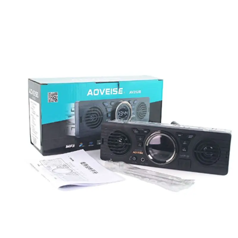 Автомобильный MP3-плеер U1JF 12 В 2 динамика стерео FM Bluetooth 1 USB/TF-порт |