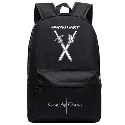 Школьная сумка через плечо Sword Art Online SAO рюкзак для косплея дорожный ноутбука