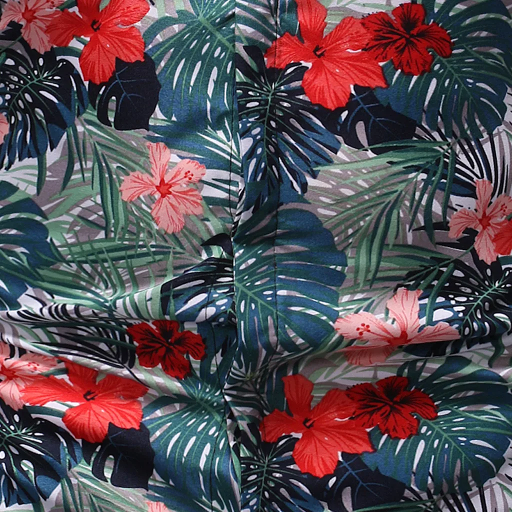 Рубашка camisa masculina мужские рубашки chemise homme уличная рубашка для мужчин Гавайский принт Пляжная с коротким рукавом рубашка мужская Z4