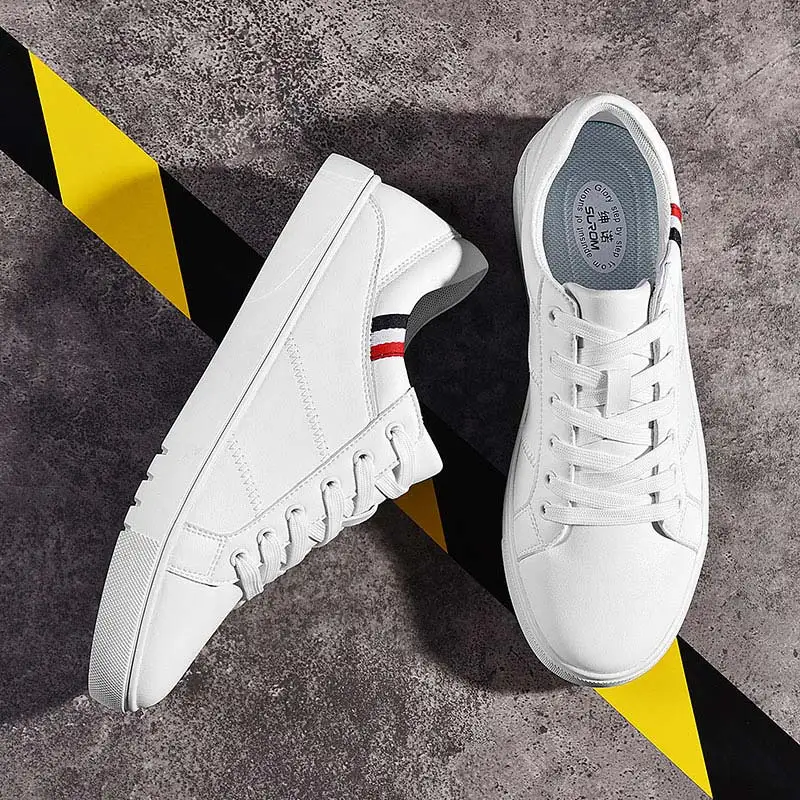 Мужские дышащие кроссовки SUROM летне-весенние повседневные износостойкие туфли с