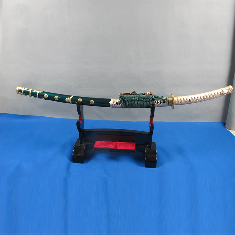 Quality katana Высокое качество ручной работы Smaurai с изображением меча "Катана" 1095 глиняно-закаленная HCS сталь латунные fiitings полный tang острый край для резки - Цвет: Quality katana