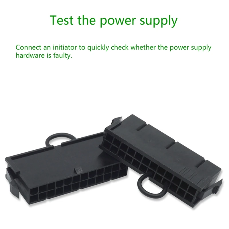 HOT-24 Pin ATX источник питания стартер Jumper Starter PSU автономная Перезагрузка