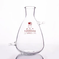 filtering flask with upper and bottom side tubecapacity 1000mltriangle flask with tubulesfilter erlenmeyer bottle