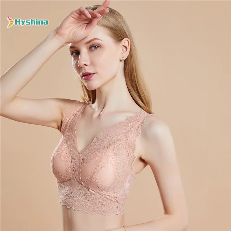 

Silk Back Bra Bra with Lace Sexy Thin Rimless Underwear Mulberry Silk Bra