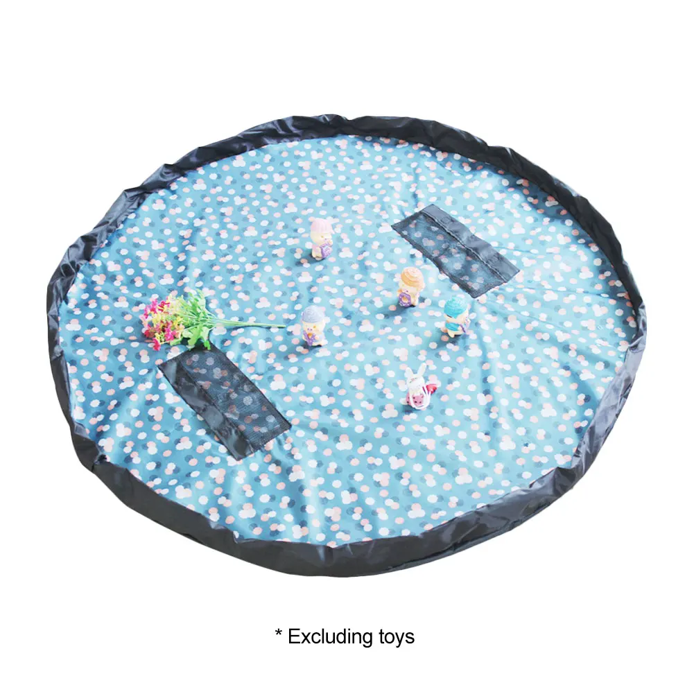 

1.5 Meters in Diameter Baby Toy Quick Storage Bag Outdoor Multi-function Portable Beam Pocket Puzzle Building Block Organizer