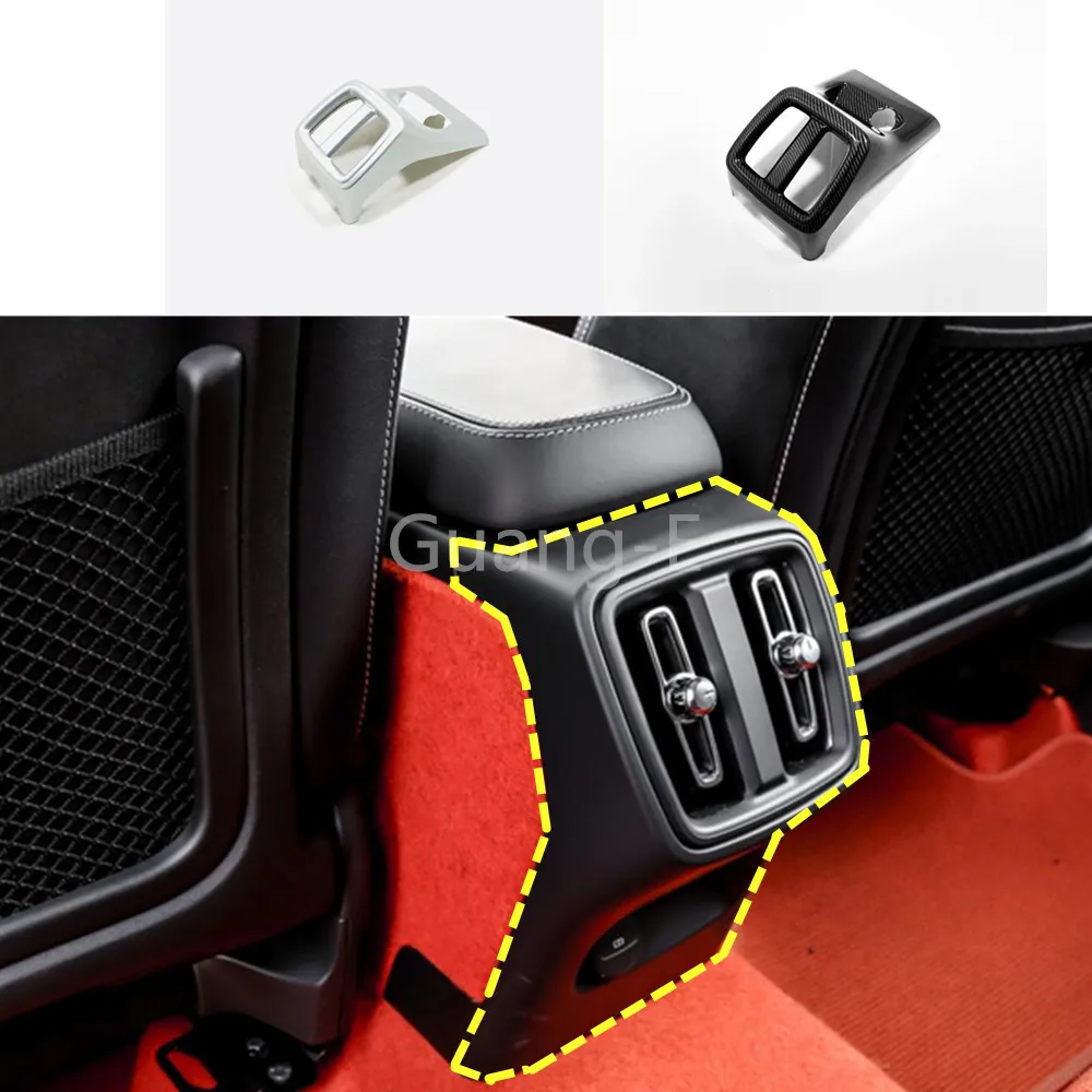 Стайлинг кузова автомобиля накладка задняя часть кондиционер выход подлокотник