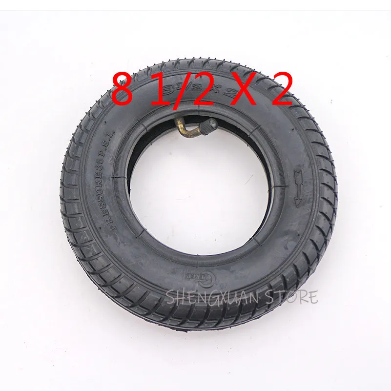 Прочные пневматические шины 8 дюймов с толстыми колесами внутренняя труба 1/2x2 для