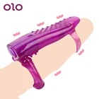 Оло язык вибратор эротический Вибрационный член кольцо пенис кольца секс-игрушки для пар клитор стимулирует язык лизание массажер