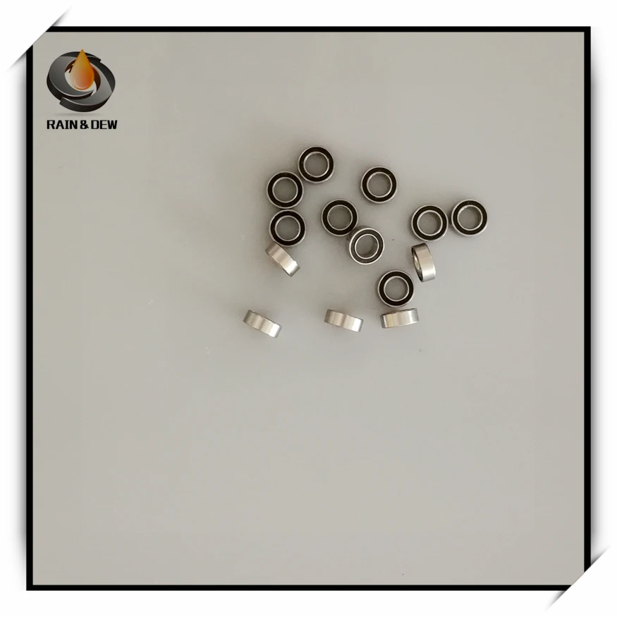 Подшипник из нержавеющей стали SMR74 2RS Миниатюрные шарикоподшипники 4x7x2 5 мм S674ZZ 4*7*2