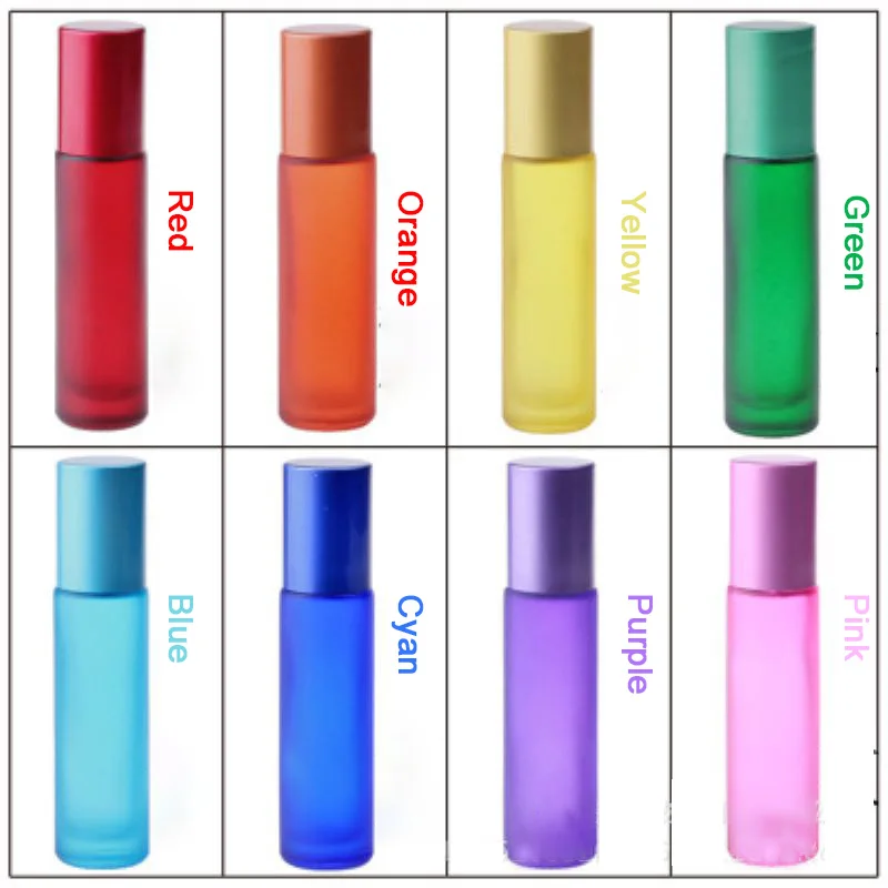 5 шт./10 шт. пустые стеклянные рулонные бутылки из нержавеющей стали рулон на