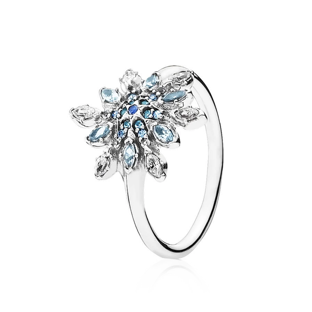

190969NBLMX Crystallised Snowflake Ring