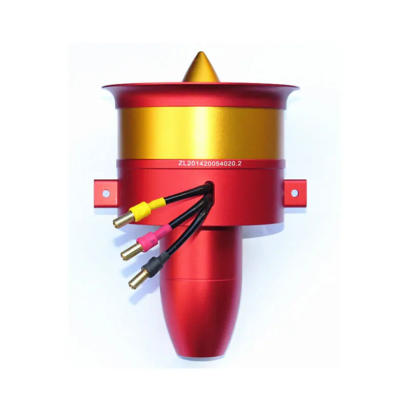 JP Hobby 105 мм бесщеточный двигатель из алюминиевого сплава EDF w/ 12S|Детали и