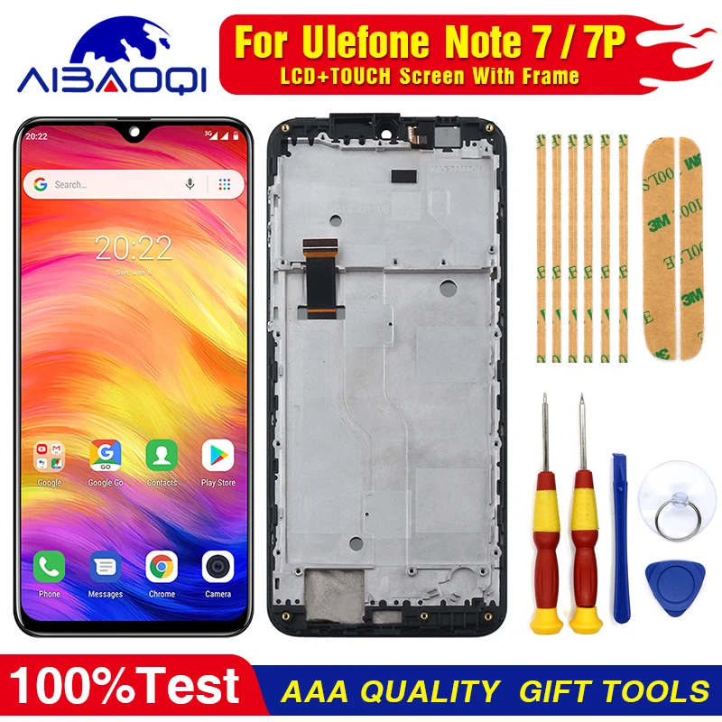 ЖК-дисплей с сенсорным экраном для Ulefone Note 7 7P S11 | Мобильные телефоны и аксессуары