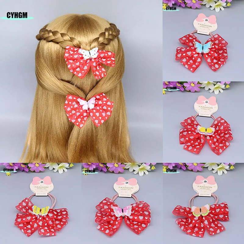 

New Fashion scrunchie ribbon hair ties cute Elastic band made headwear hair rubber band women's hair accessoires A02-2
