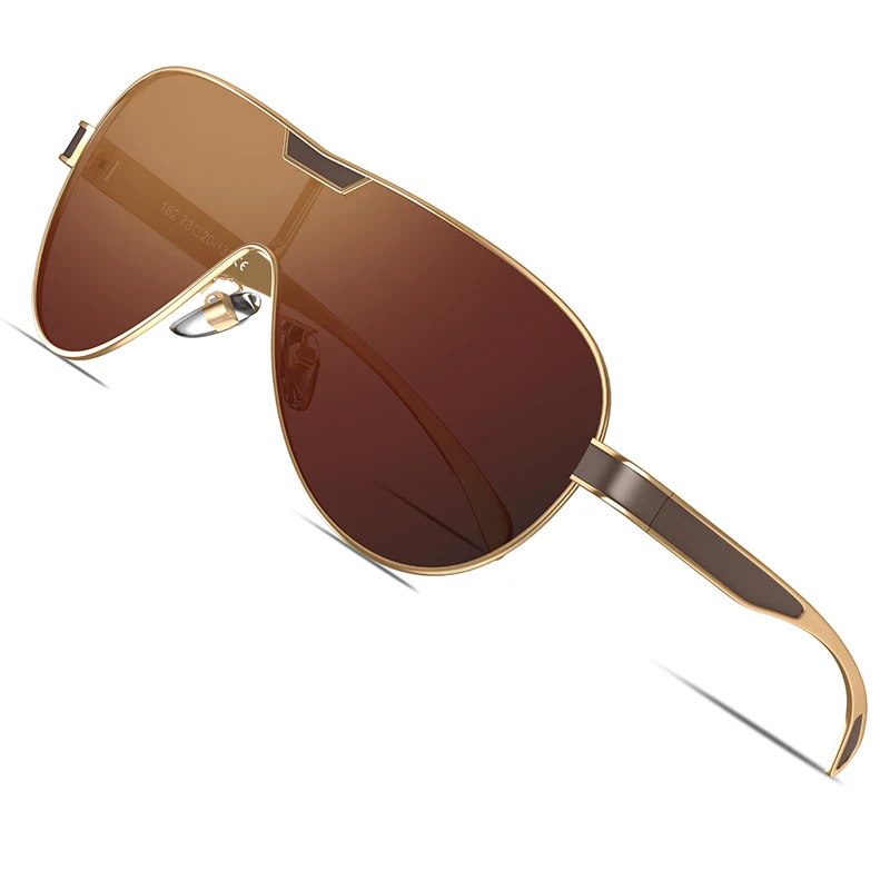 Мужские поляризованные солнцезащитные очки TEWEXUA брендовые дизайнерские для