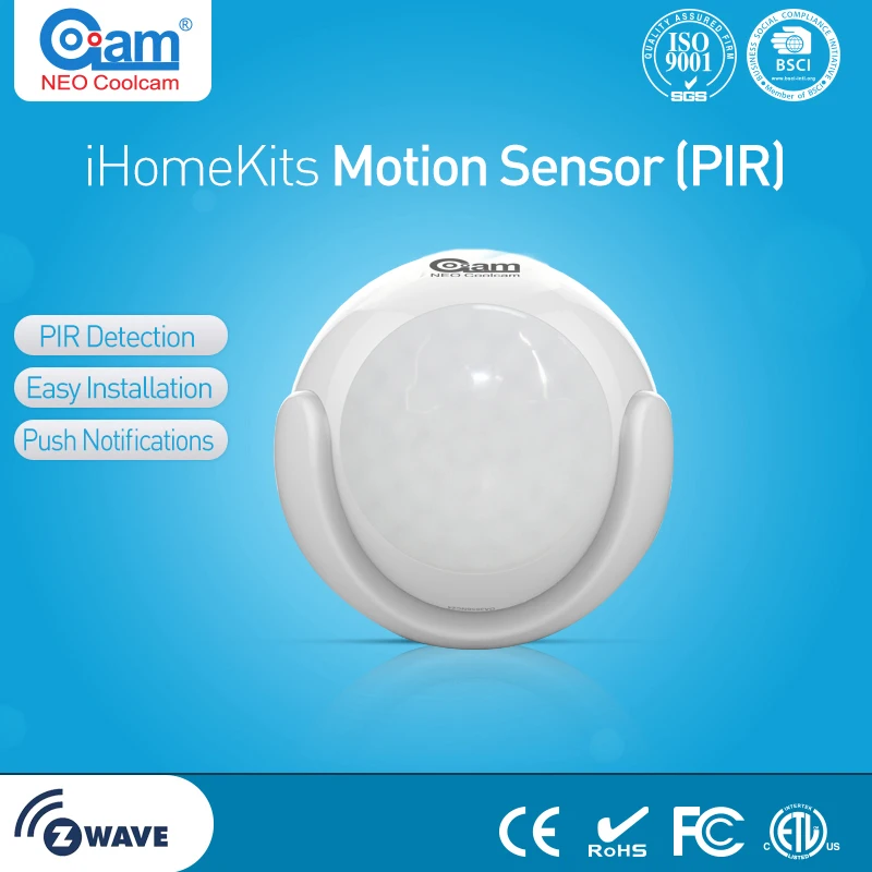 NEO COOLCAM 3 в 1 Z-wave PIR датчик движения+ температура+ Lux Smart ZWAVE PIR Датчик инфракрасный детектор система домашней сигнализации
