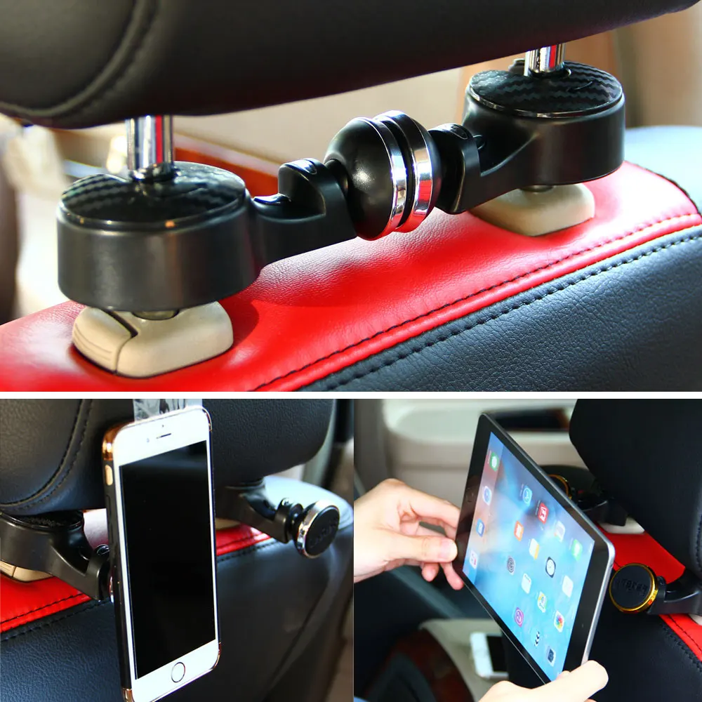 2 шт./комплект универсальные крючки для крепления на подголовник|Подставки и