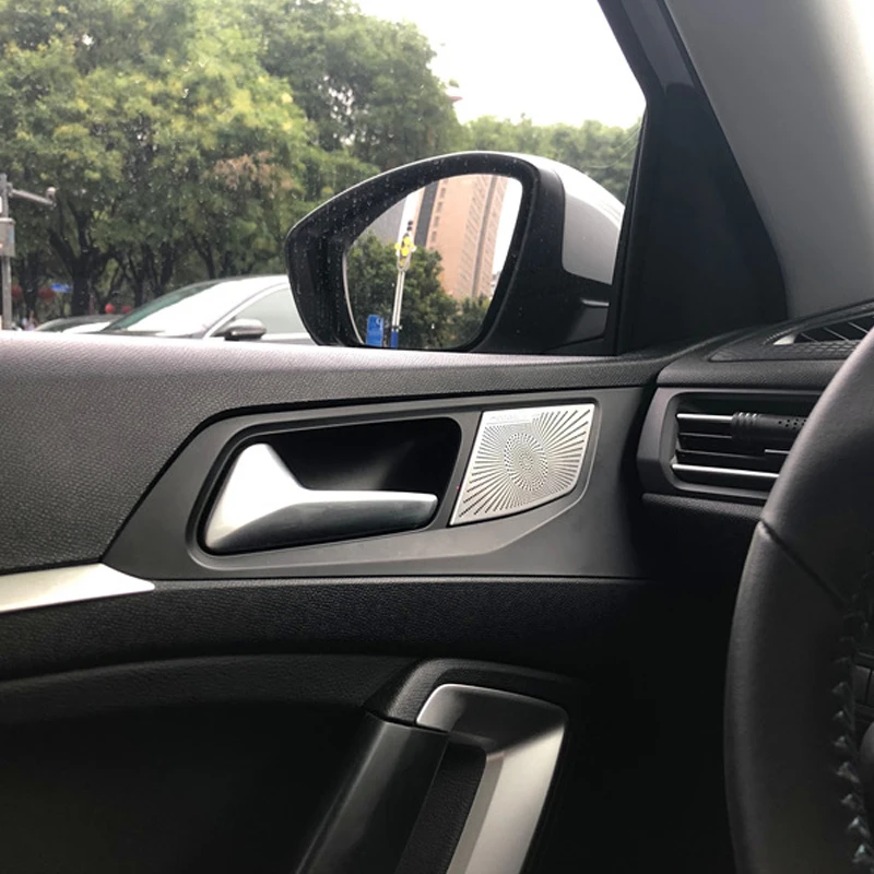 Декоративная крышка для передней двери динамика из нержавеющей стали звуковое