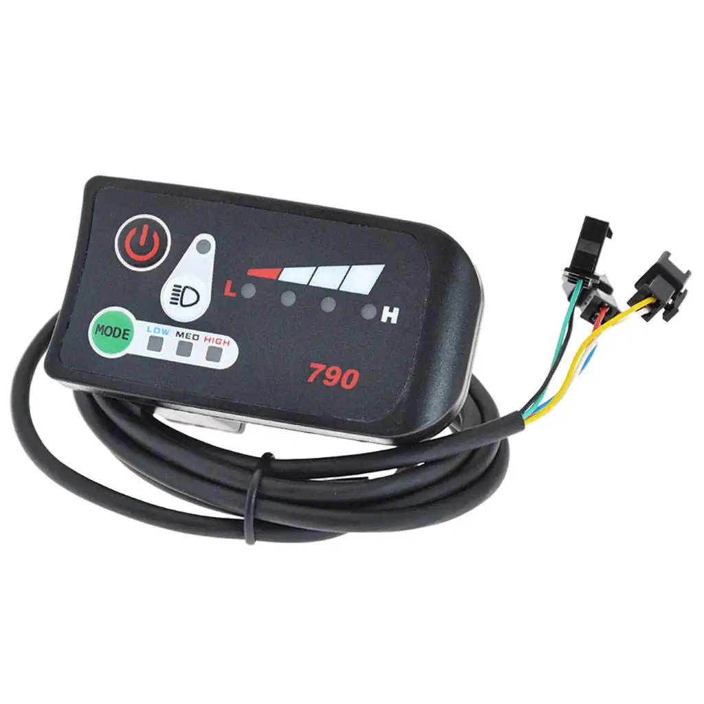 

Waterproof Electric Bike Display Control Panel LED for Scooter Parts Cycling