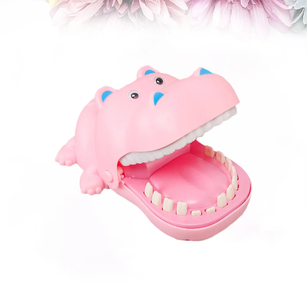 

Kids Biting Finger Funny Game Hippo Shape Educational Toys Pranks for Gift )