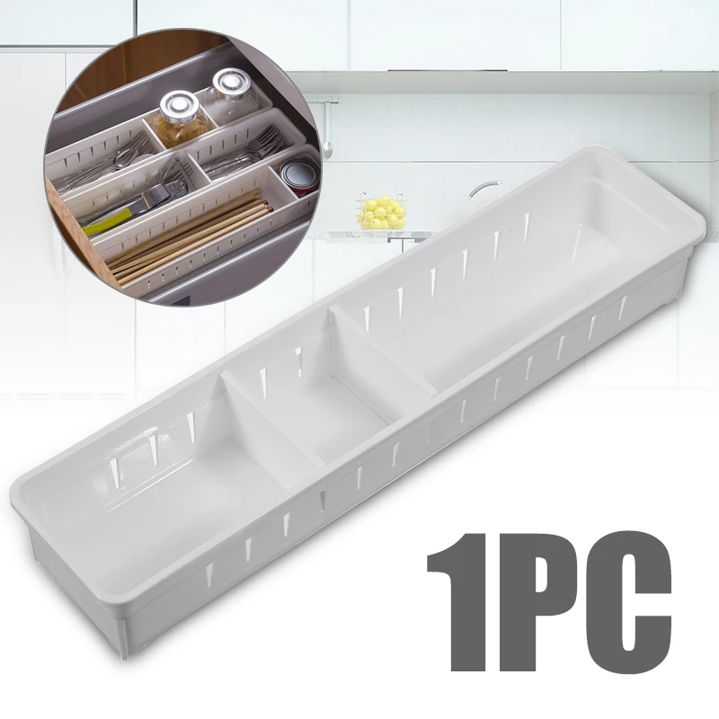 Регулируемый ящик-органайзер коробка для хранения косметики разделитель