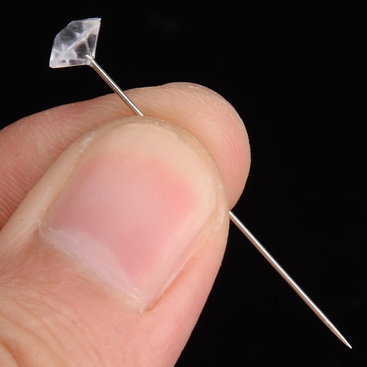 200pcs/set Clear Bouquet Diamond Pins Crystal Corsage Boutonniere Floral Wedding | Дом и сад