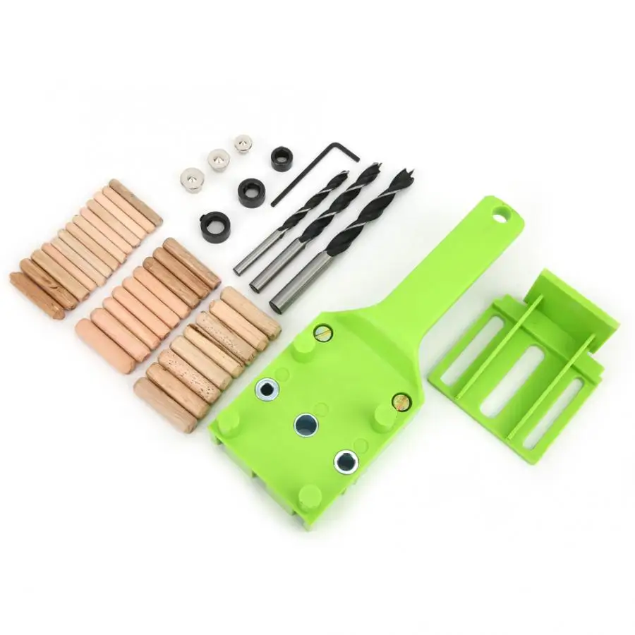 41 шт. дюбель джиг деревообрабатывающий утолщенный сверлильный инструмент с 6 мм 8