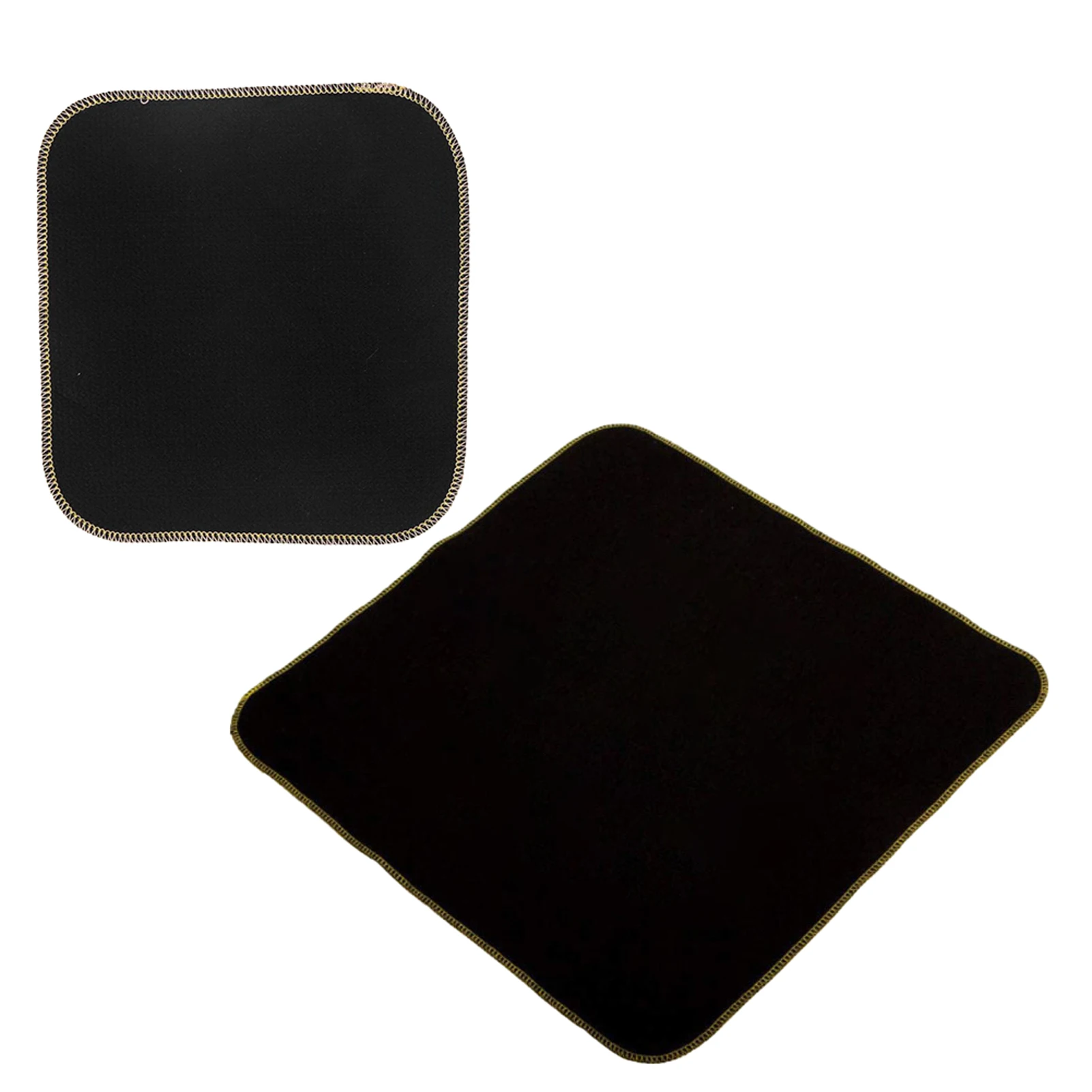 

2pcs/pack Protective Carbon Fiber Deck Protector Picnic Heat Resistant Fire Pit Mat Garden Outdoor Camping Reusable Foldable