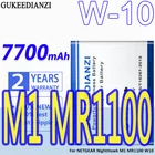 Высокая емкость аккумулятор GUKEEDIANZI W-10 7700 мАч для NETGEAR NightHawk M1 MR1100 W10