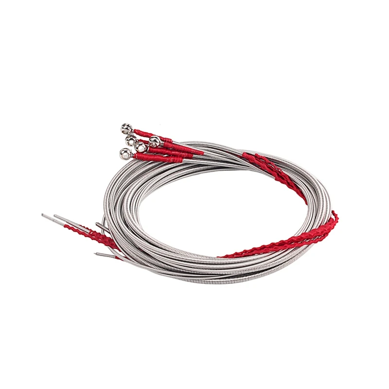 Набор из 5 стальных струн для 5-струнной бас-гитары отличная замена долговечность