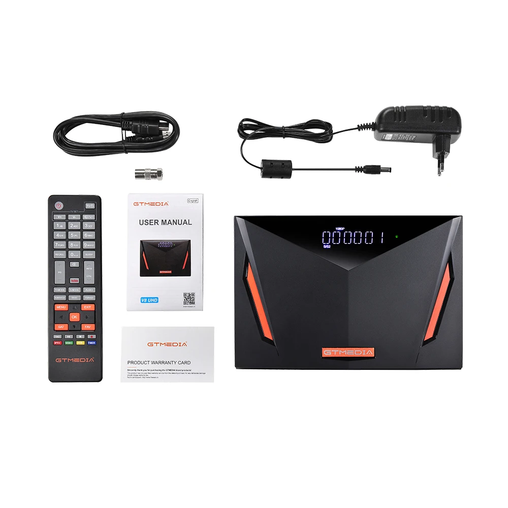 

2020 New 4K European satellite tv receiver combo GTMEDIA V8 UHD DVB-S/S2/S2X,DVB+T/T2/ISDB-T/Cable H.256 10 bit for smart tv box