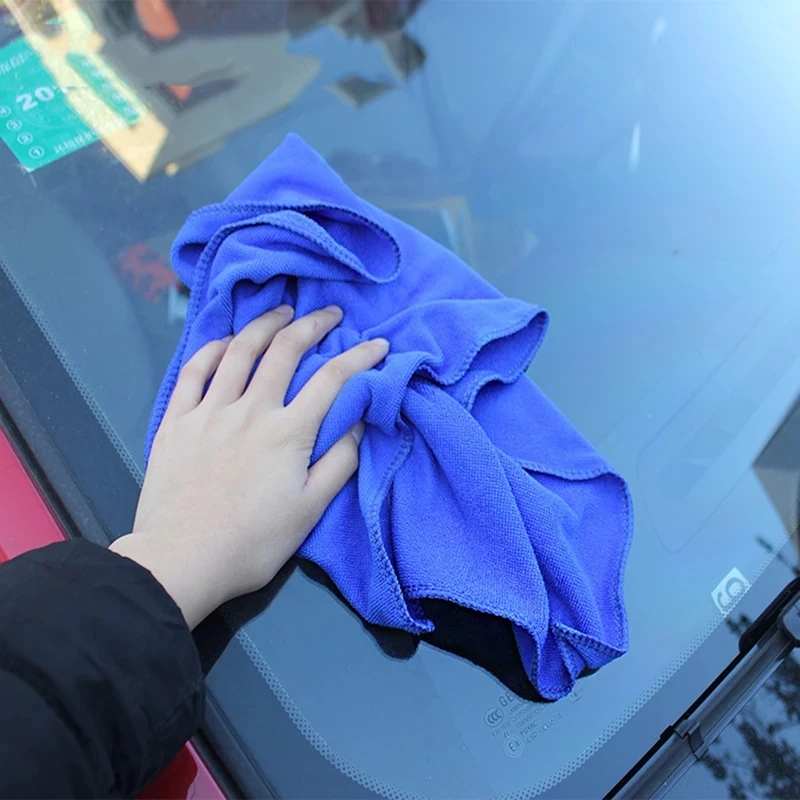 8@# 1 Pcs Convenient Clean Washing Wool Gloves Durable Car Tools Wipe Waxing Car-Borne Detergent Cloth Cashmere | Дом и сад
