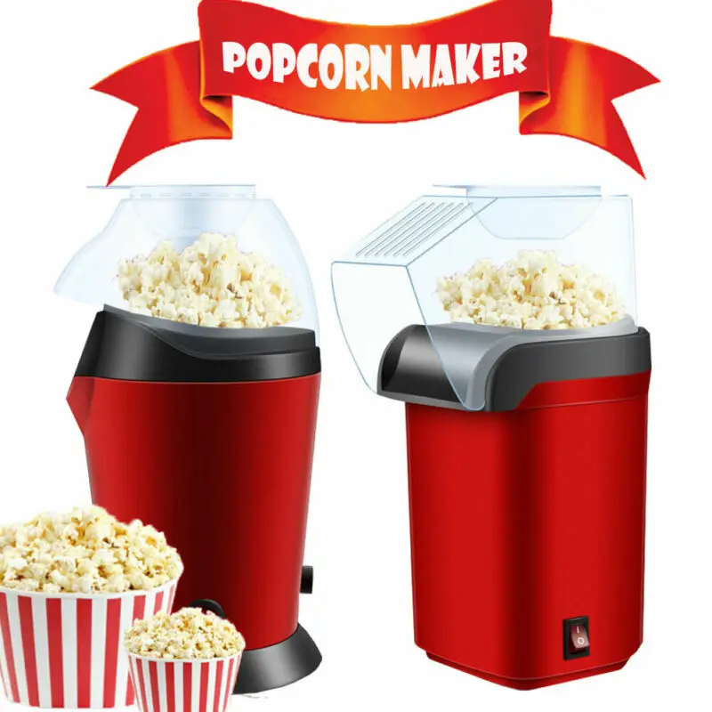 Машина для приготовления попкорна без масла горячий воздух Поппер кинотеатр