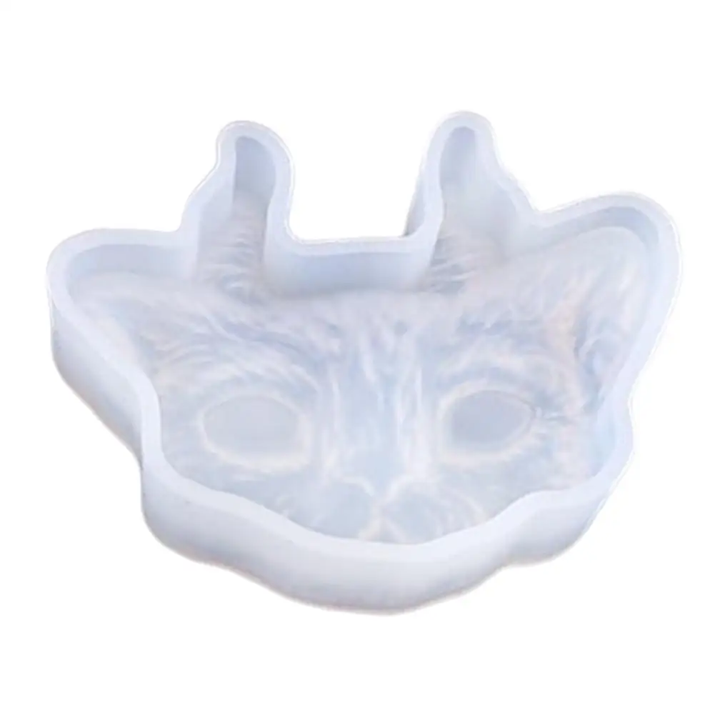 Силиконовая форма три глаза кошачья голова Кристалл эпоксидная DIY Инструменты