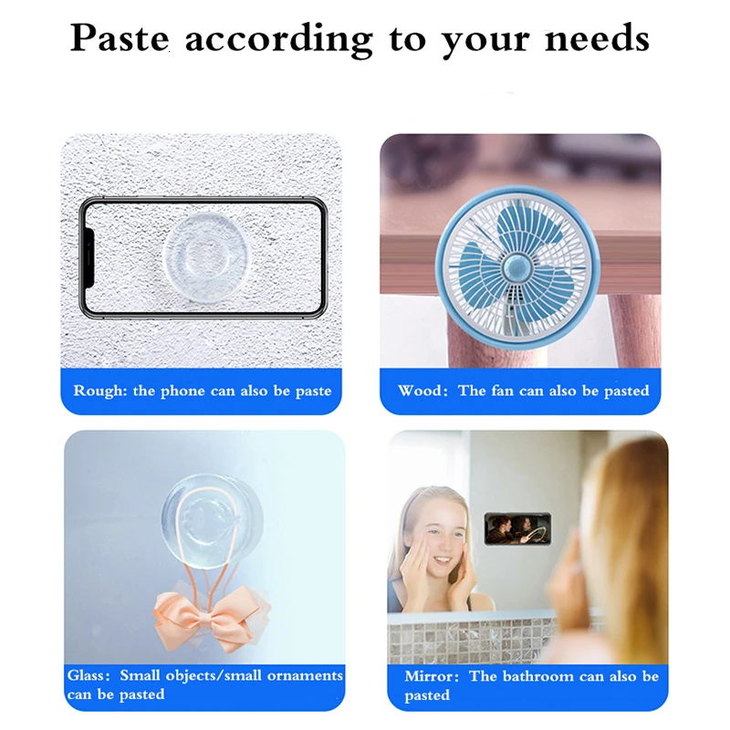 Универсальный автомобильный держатель для телефона зеркальная подставка нано
