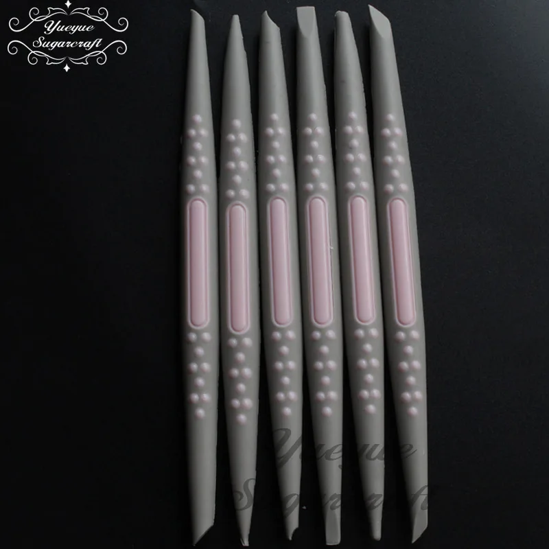 Силиконовая ручка инструменты для украшения тортов мастики|fondant cake tools|cake decorating