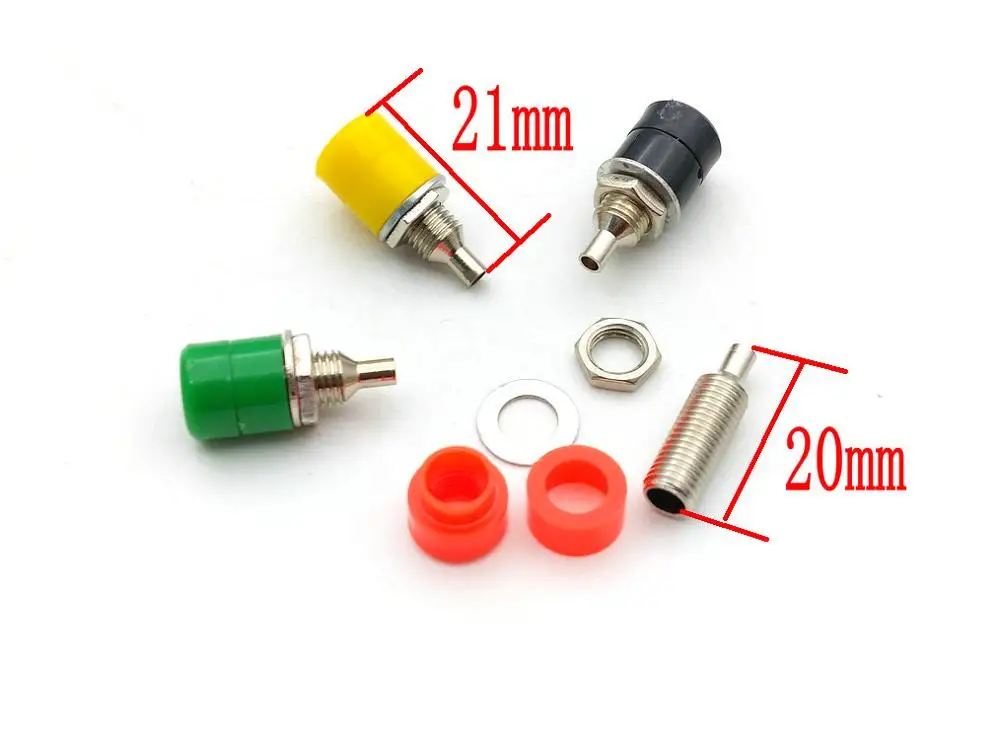 100 шт. медные зажимы для вилки типа банан|post|post testspost sockets |