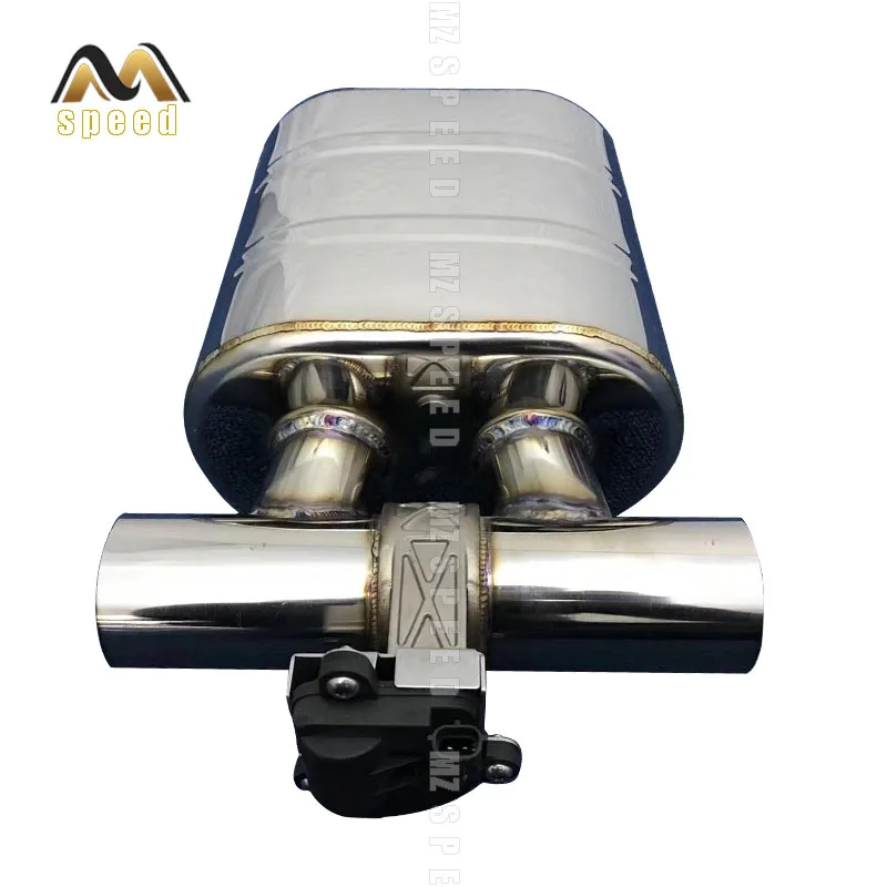 Глушитель электромобиля электрический клапан из нержавеющей стали выхлопная